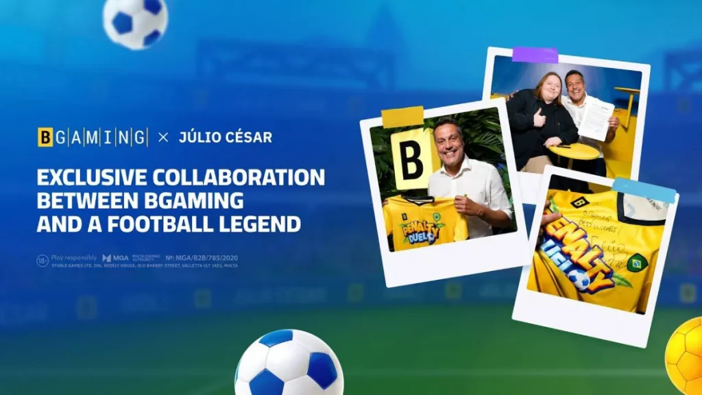 exclusive collab bgaming + julio cesar